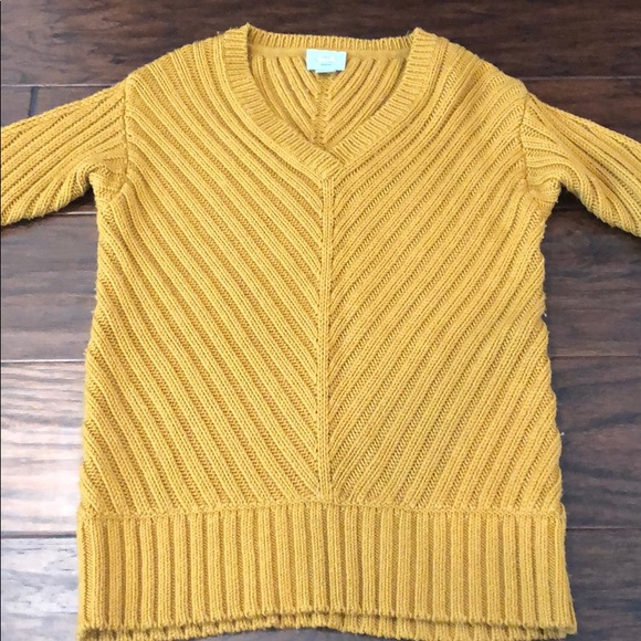 Grey Jason Wu Mustard Wool Sweater XS - Picture 2 of 8